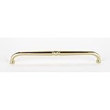 Alno D210-BB-PB - 10 Inch Back To Back Pull A702 Design - Polished Brass Finish