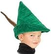 Kids Peter Pan Costume Hat - Fun too as a Renaissance Woodsman or Alpine Hat!