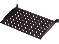 DIGITUS Fachboden 48,3cm 19Zoll fuer Netzwerkschrank RAL9005 schwarz 483x400x44mm bis 15Kg Preisvergleich