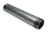 Power First 1UHC6 Nipple, Rigid Conduit, 1 1/2In, 10In Length