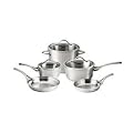 Calphalon Contemporary Stainless 8-Piece Cookware Set