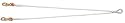 KLEIN TOOLS V-Sling, Nylon Rope, 2 Locking-Snaps, Rope Thimble Part No. 87420