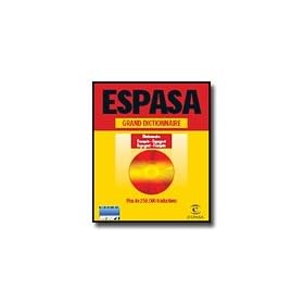 Espasa - Grand Dictionnaire Fran�ais/Espagnol/Fran�ais