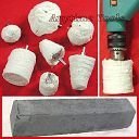 POLISH BUFFING KIT for Mag Wheels, MANIFOLD, ALUMINUM, Stainless Steel, CHROME w/ 2-1/2 lbs. Formax BLACK MAGIC Compound Bar