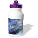 VWPics National Parks - Steam rises from a stream flowing through the snow.Yellowstone National Park, Wyoming - Water Bottles