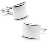 Curved Engravable Cufflinks - Other Formal Wear - Cufflinks