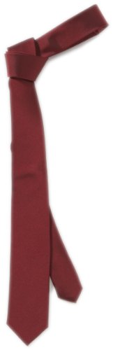Monti Herren Krawatte 11167-0530/5000, Gr. one size, Rot (Seidenkrawatte 6cm bordeaux) Preisvergleich
