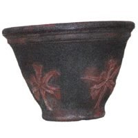 Pottery Collaborative, 13"Pot Iris Bell Vintage Iron IB130IVI