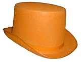 Orange Felt Top Hat (Standard)