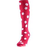 Red Lion Dots Knee High Socks