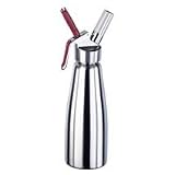ISI Brushed Stainless Steel Gourmet Cream Whipper 1 Qt.
