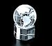 Crystal Globe on Sq Base