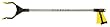 PikStik Pro Aluminum Reacher, 32 Inch, Yellow