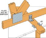 Simpson Strong-Tie DTC Roof Truss Clip (Pack of 100)