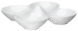 Rosenthal Free Spirit White Porcelain Small Quad Bowl