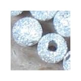 (25) 3mm Sterling Silver STARDUST Beads