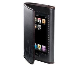 Electronics: Belkin Leather Folio Case for iPod touch  Black/Chocolate Brown 