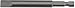 Milwaukee 48-30-2676 Slotted 3-1/2-Inch 1/4-Inch Hex Insert Power Bit for #12 Flat to #14 Round Screws