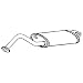 Toyota Corolla Verso 1.8L Dec/2001>May/2004 Exhaust Back Box