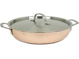 Calphalon Tri-Ply Copper 12-Inch Everyday Pan with Stainless Lid