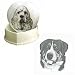 Greater Swiss Mountain Dog Heart Box, Porcelain by Rosalinde (4' x 2')