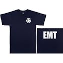 6337 NAVY BLUE 2-SIDED E.M.T. T-SHIRT