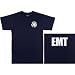 6337 NAVY BLUE 2-SIDED E.M.T. T-SHIRT