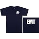 Good 6337 NAVY BLUE 2-SIDED E.M.T. T-SHIRT This Week Only
