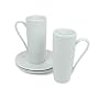 Konitz K104 Coffee Bar Latte Macchiato Cups and Saucers Set of 2