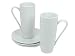 Konitz K104 Coffee Bar Latte Macchiato Cups and Saucers Set of 2