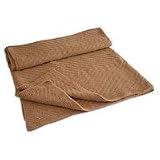 100% alpaca wool throw, 'Zigzag'