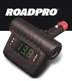 RoadPro® Digital Volt Meter and Socket Multiplier