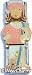 Snow Bunny Skiing Chick Italian Charm Bracelet Jewelry Link
