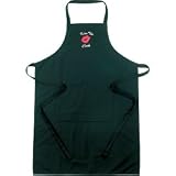 Embroidered Cotton Apron
