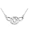  : KIT HEATH DOUBLE TRINITY KNOT NECKLACE