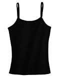 NEW District Threads - Ladies Spaghetti Strap Tank Black-2X