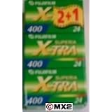 Lot de 3 Fuji Superia Pellicule N�gatif Couleur 135 (35 mm) ISO 400 24posespar Fuji