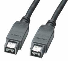 Lindy - IEEE 1394 cable - 9 pin FireWire 800 (M) - 9 pin FireWire 800 (M) - 3.3 ft ( IEEE 1394b )