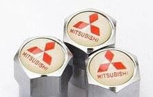 Tire Wheel Rims Stem Air Valve Caps For Mitsubishi Lancer Evo Montero Outlander Grandis Sport Eclipse