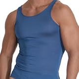 Intimo Mens Classic Silk Knit Tank Top