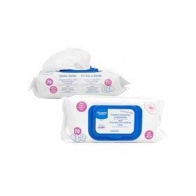 Mustela Cleansing and Soothing Wipes for Diaper Change - 70 Wipes