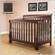 Espresso Sorelle Florence 4 in 1 Convertible Crib w, Toddler Rail