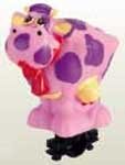 Co-Union Pink Cow Squeeze Horn Bicycle Bike