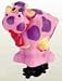 Co-Union Pink Cow Squeeze Horn Bicycle Bike