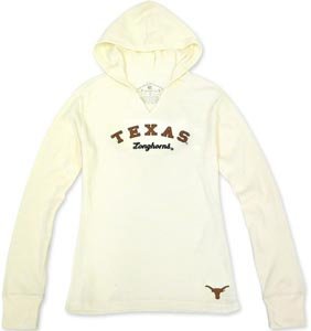 Texas Longhorns Womens Zenith Thermal Hooded Shirt