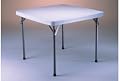 Lifetime 22315 37-Inch Square Folding Table, White Granite, 37-Inch Square Molded Top