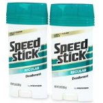 Speed Stick Deodorant Solid, Regular 6.5-Ounce Sticks in 2-Count Packages (Pack of 3)