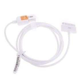 High Grade - Extra Long USB Sync & Charge Cable for Apple iPhone 3G / 3Gs / 4 / 4S - For All Apple iPod Touch / Nano / Classic / Mini Models - For All Apple iPad Models - Length : 2 meters / 6.6 ft - 12 Month Warranty
