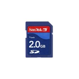SanDisk 2GB SD Secure Digital Flash Memory Card Stick for Samsung IP-i830w i830 i730 i645 A820 i820