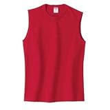 Sleeveless Cotton T-Shirt